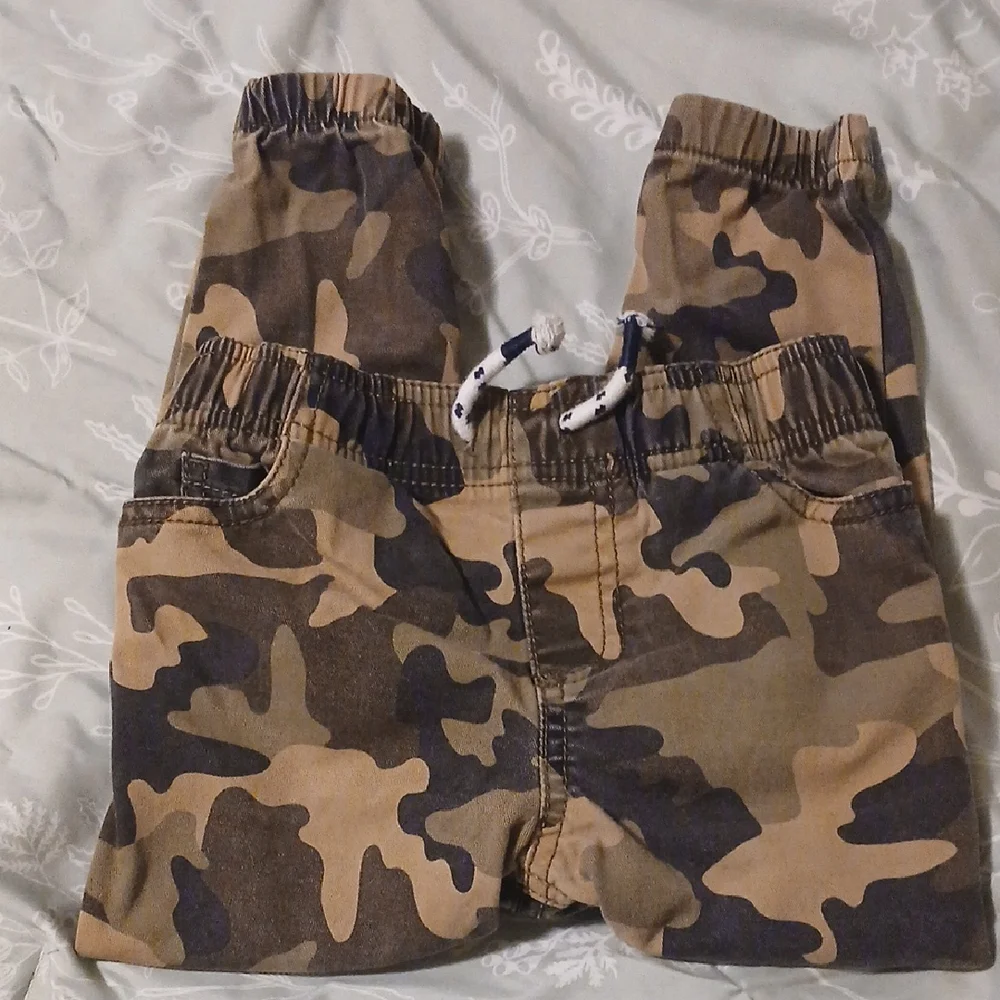 Dip Camoflauge Boys Pants 3T